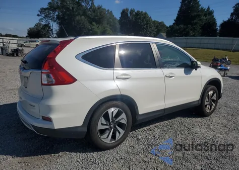 2015 Honda Cr-V Touring из США, поврежденный, VIN 5J6RM3H96FL025356